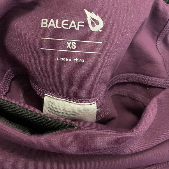 Baleaf Women's Purple Leggings - Picture 6 of 8